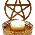 Bougeoir Pentacle 11cm