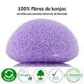 Eponge Konjac Naturelle Visage à la lavande