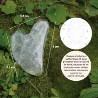 Gua sha cristal de roche 3